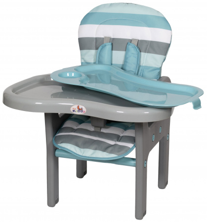 Стульчик для кормления трансформер FORKIDDY Active Comfort 5 в 1 (Серо-голубой) Стульчик для кормления трансформер FORKIDDY Active Comfort 5 в 1 (Серо-голубой)