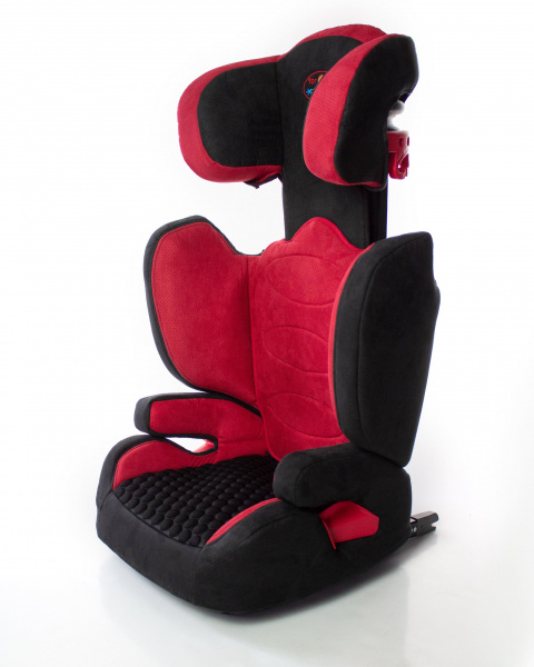 Forkiddy HARD I-FIX (15-36кг) крепление ISOFIX + с регулировкой по ширине (Черно-красный) Forkiddy HARD I-FIX (15-36кг) крепление ISOFIX + с регулировкой по ширине (Черно-красный)