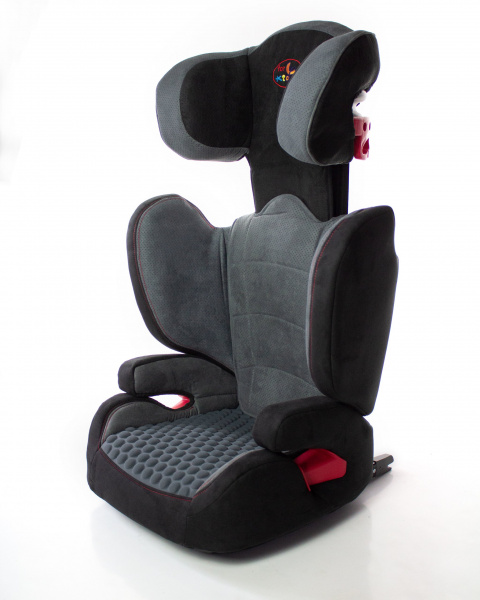 Forkiddy HARD I-FIX (15-36кг) крепление ISOFIX + с регулировкой по ширине (Серо-черный) Forkiddy HARD I-FIX (15-36кг) крепление ISOFIX + с регулировкой по ширине (Серо-черный)