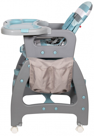 Стульчик для кормления трансформер FORKIDDY Active Comfort 5 в 1 (Серо-голубой) Стульчик для кормления трансформер FORKIDDY Active Comfort 5 в 1 (Серо-голубой)